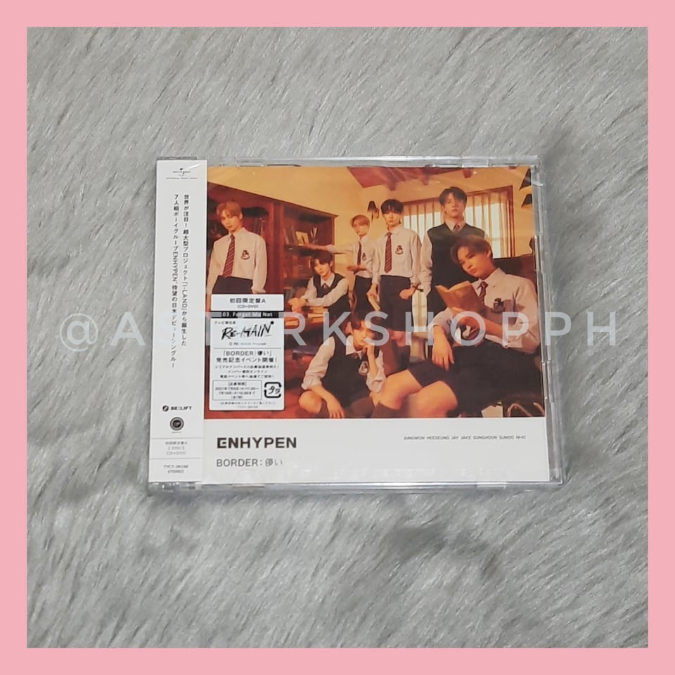 ENHYPEN Border Hakanai - Japanese Release, Jewel Case, K-Pop | Shopee ...