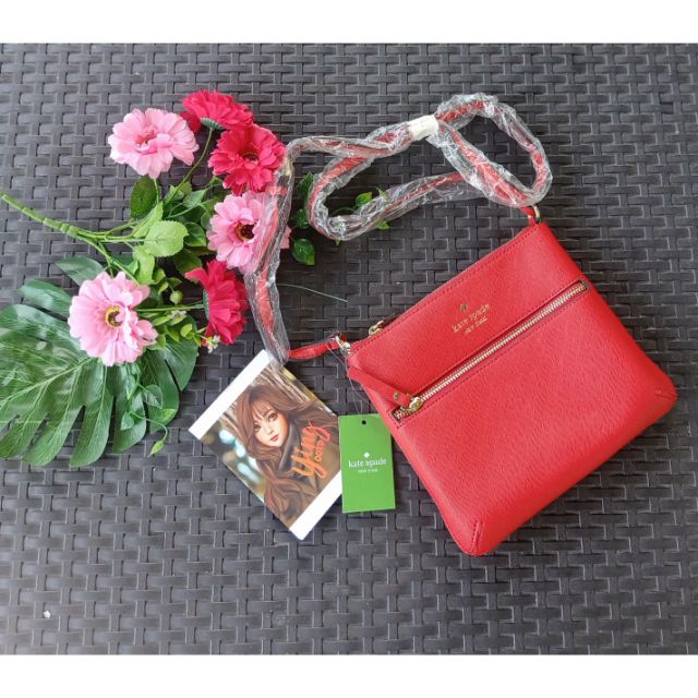 Kate spade discount red sling bag