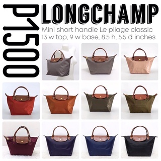 Original longchamp le pliage neo 1512578 small size Shoulder and Crossbody  bag Thick nylon handbag Waterproof Dumpling Bag Fashion casual backpack