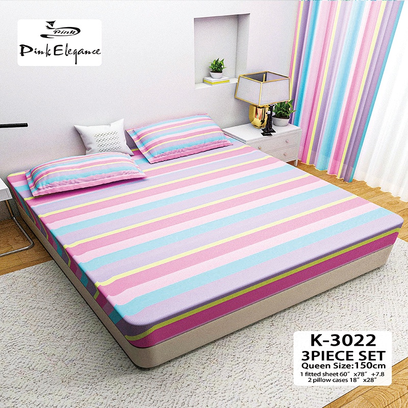 3 in 1 Bedsheet Queen Size Bedsheet Double Size Bedsheet set Premium