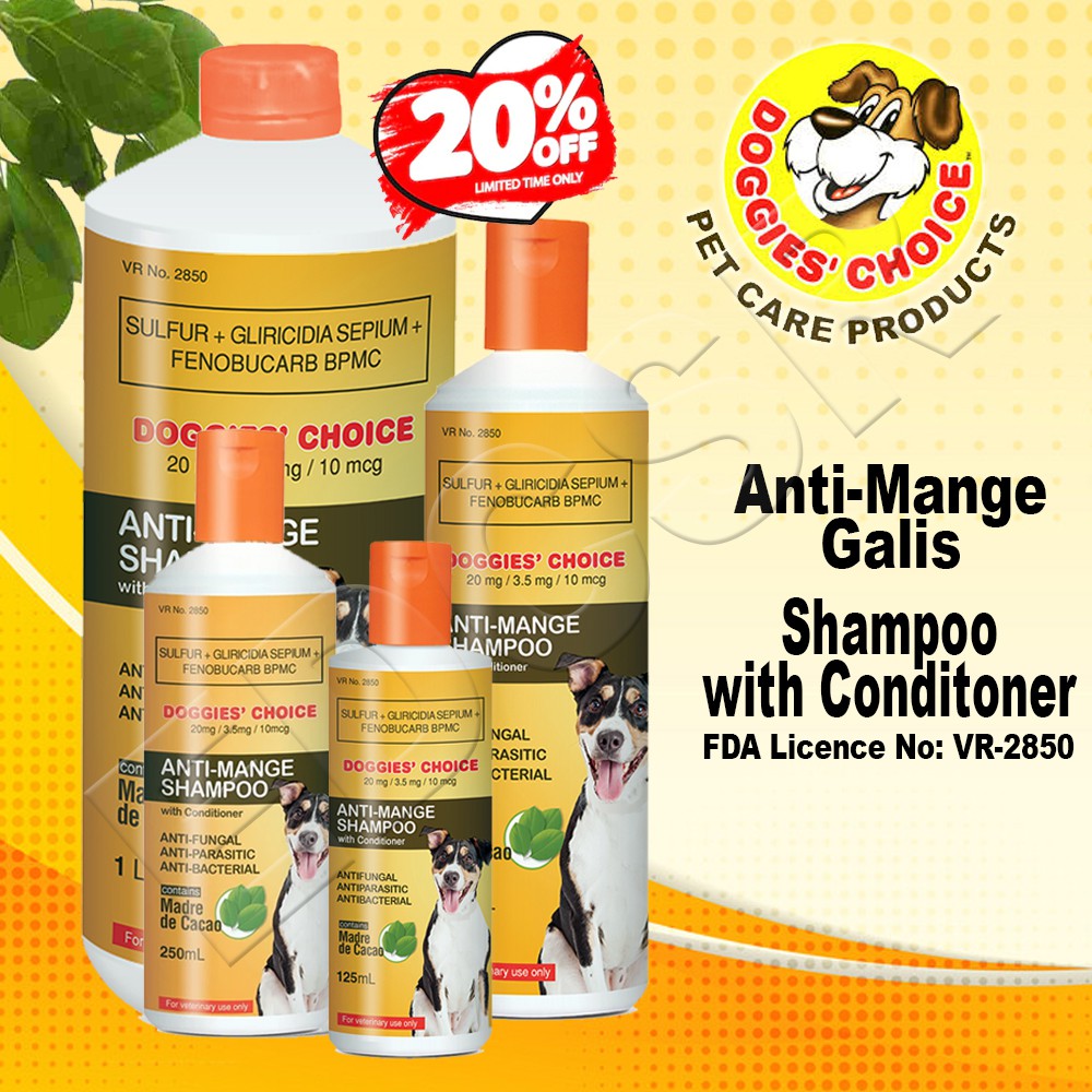 Anti galis outlet shampoo for dogs