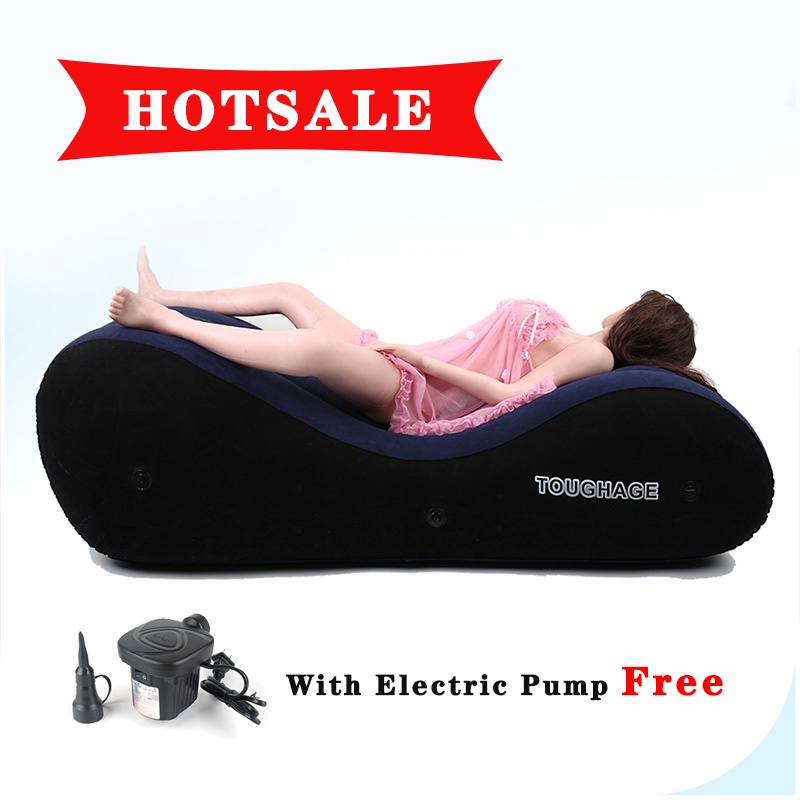 Toughage Brand Portable Inflatable Sofa Multi Fun Adult Sex Bed Car Bed Adult Sex Sofa Pad 2318