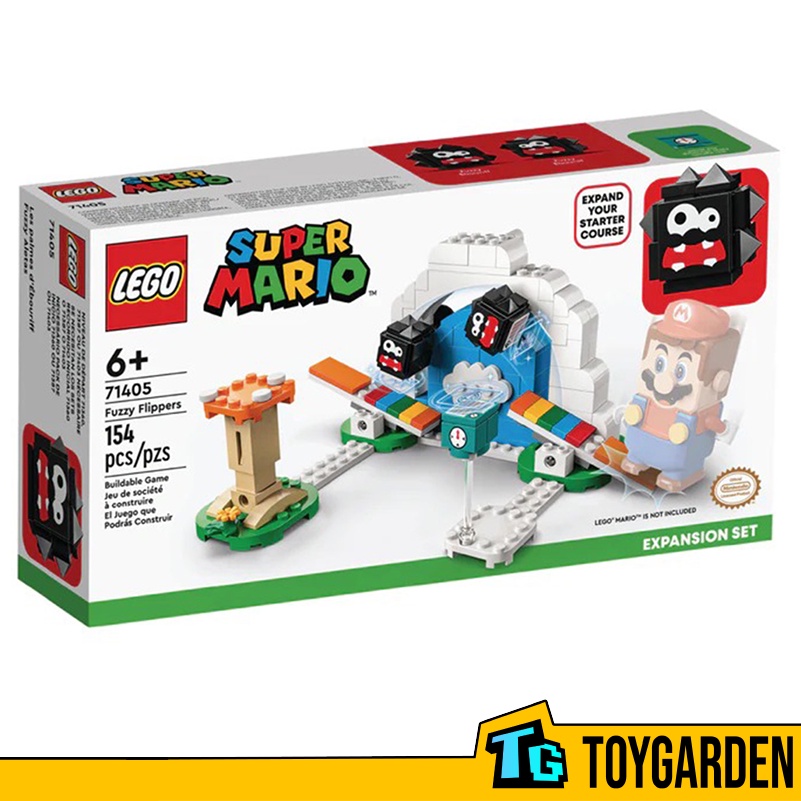 LEGO Super Mario 71405 Fuzzy Flippers Expansion Set (154 Pieces ...