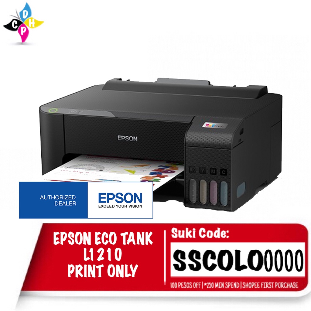 Epson EcoTank L1210 A4 Ink Tank Print | Shopee Philippines