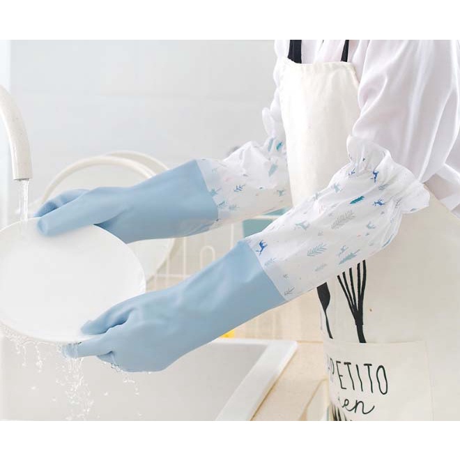 Latex Dishwashing Gloves Garden Work Clean Clean At Home CICI Clothes