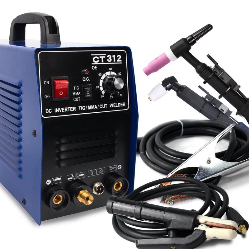 220V 50/60Hz Multifunction CT312 TIG MMA CUT TIG-Welder Inverter ...