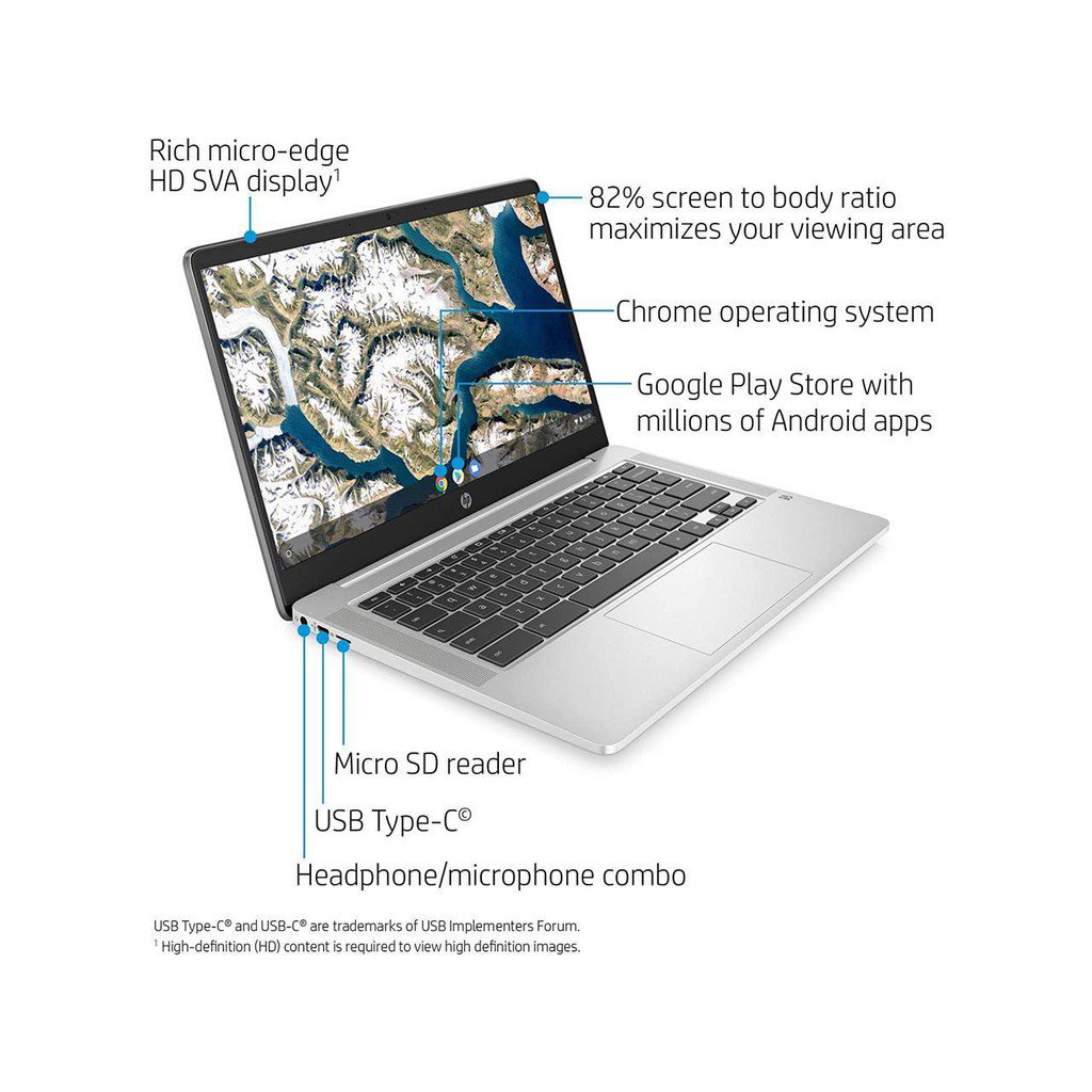 Hp chromebook 14 intel on sale celeron