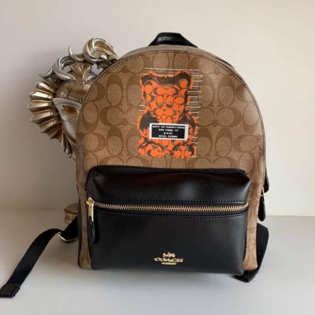 Coach backpack gummy on sale bear