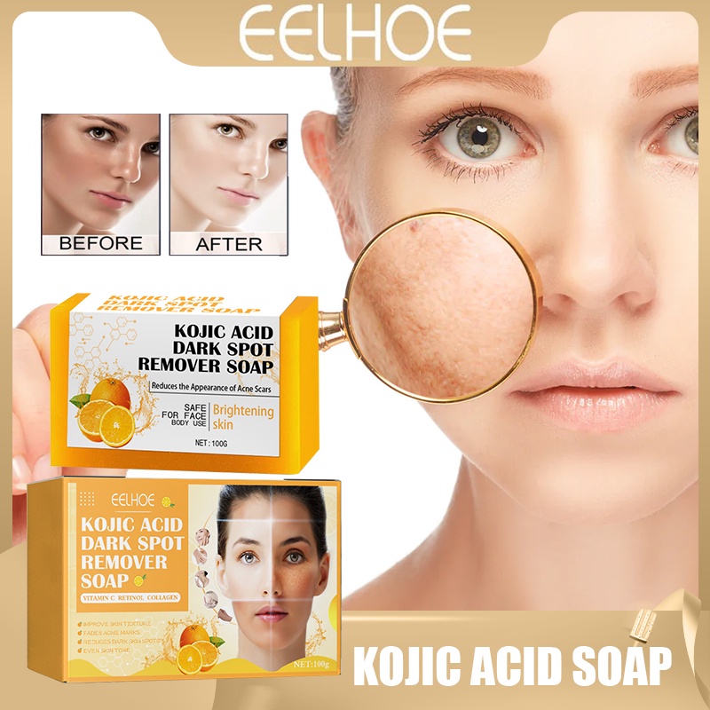 EELHOE Kojic Acid Whitening Soap 100g | Shopee Philippines