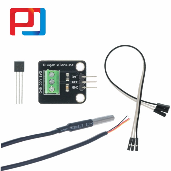 1PCS DS18B20 Temperature Sensor Module Kit Waterproof 100CM Digital ...