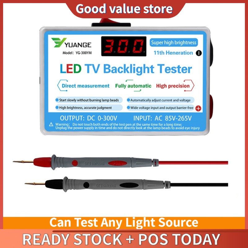 LED Lamp TV Backlight Tester Multipurpose LED Strips Beads Test Tool ...
