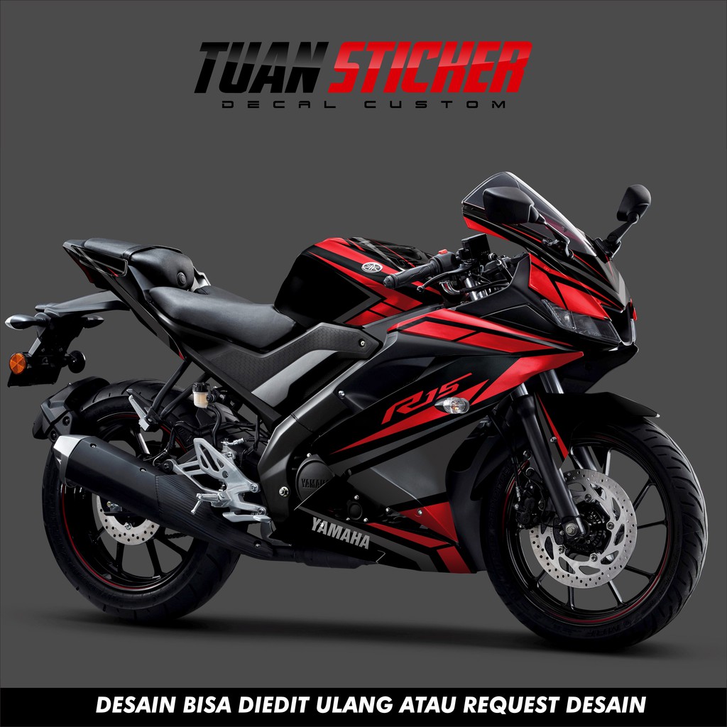 Sticker striping Decal Yamaha R15 V3, Sticker Decal R15 V3, Sticker R15