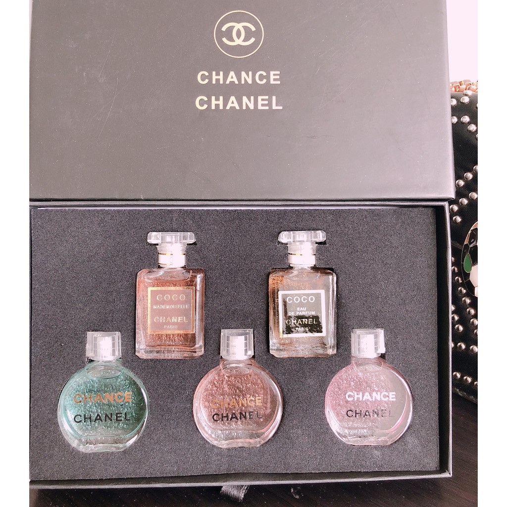 Chanel five-piece perfume kit! CHANEL Chanel perfume sample 5-piece suit  sample gift box set