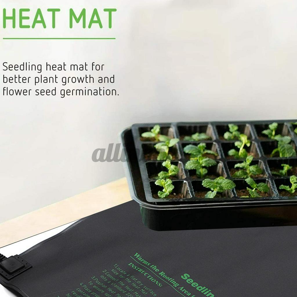 Propagation Seedling Heat Mat Seed Cloning Grow Pad Germination 52x