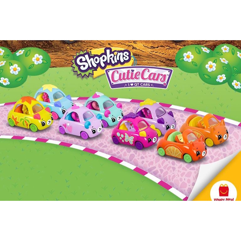 Mcdonalds shopkins hot sale cars