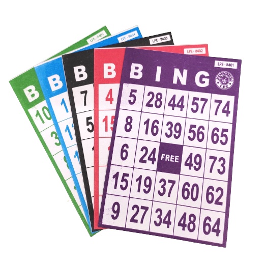 Bingo Card Per Pack (assorted) Shopee Philippines