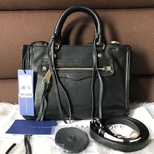 Rebecca Minkoff Micro Regan Satchel Black