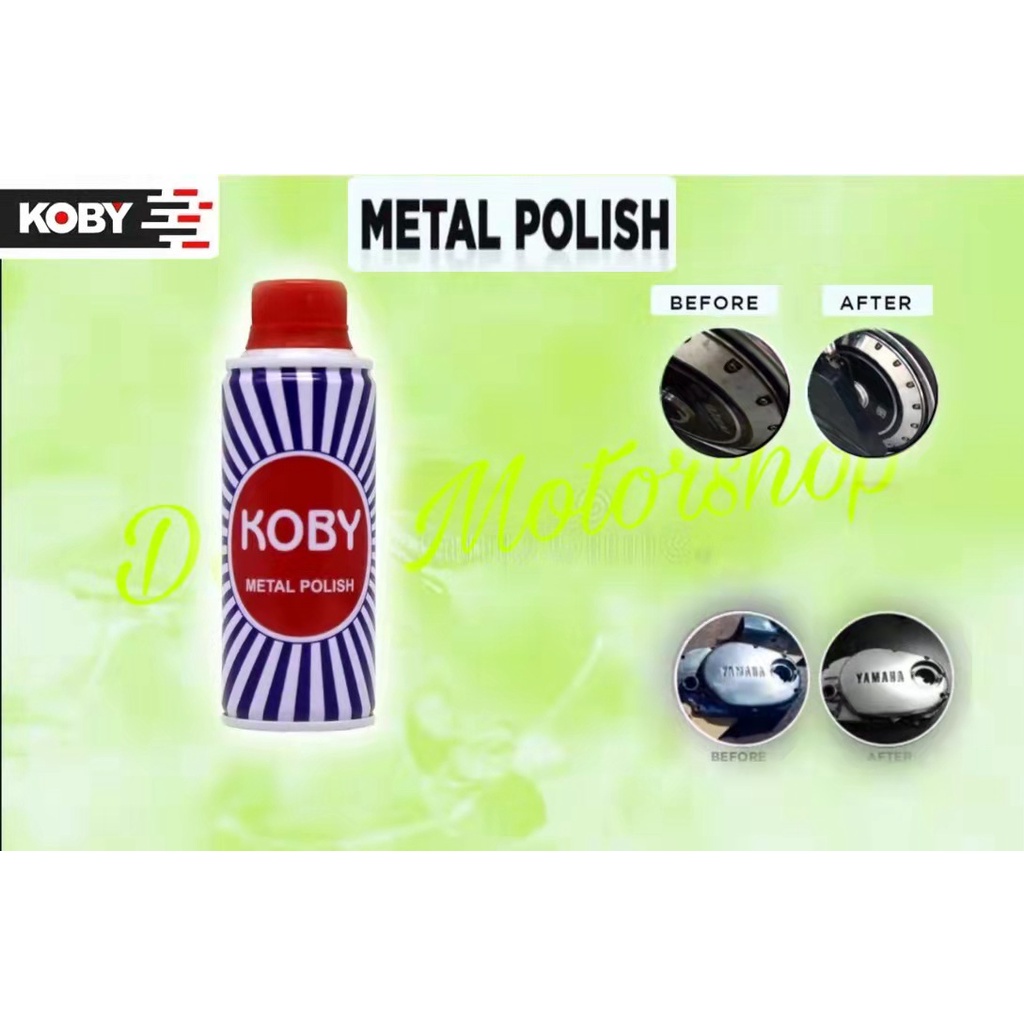 KOBY METAL POLISH PUREPOSE METAL POLISHER (200ML) Shopee Philippines