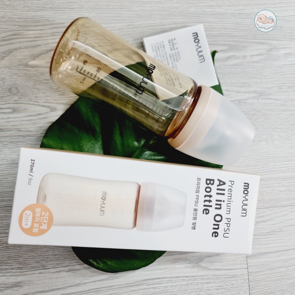 Genuine Korean Moyuum Gold milk bottle 270ml 2M | Shopee Philippines