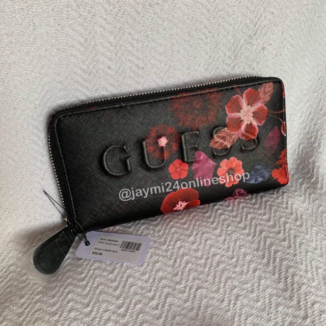 Guess hotsell floral wallet