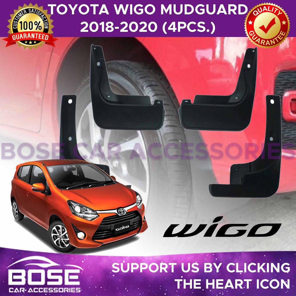 Mudguard for Toyota Wigo 2012 2023 Mud Guard Mud Flaps Fender Splash