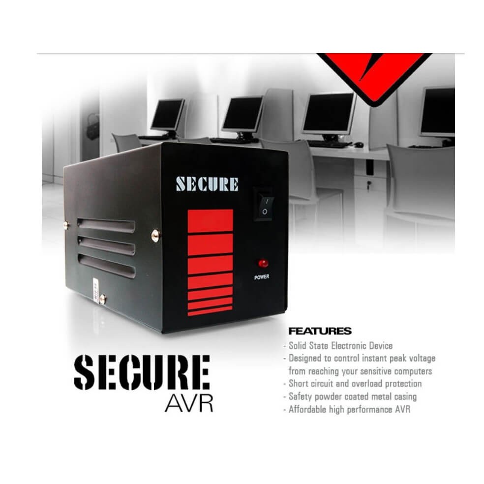 Secure Computer AVR Automatic Voltage Regulator Power Safe Computer AVR ...