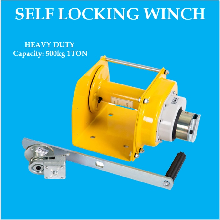 Toyu 500 1kg Heavy Duty Self Locking Winch Without Wire Rope Shopee Philippines