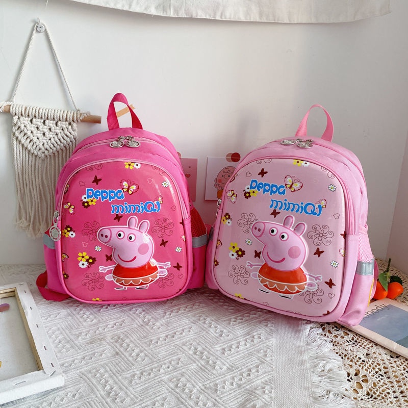 peppa pig bag for kids Children's Schoolbag Girls 3-6 Years Old