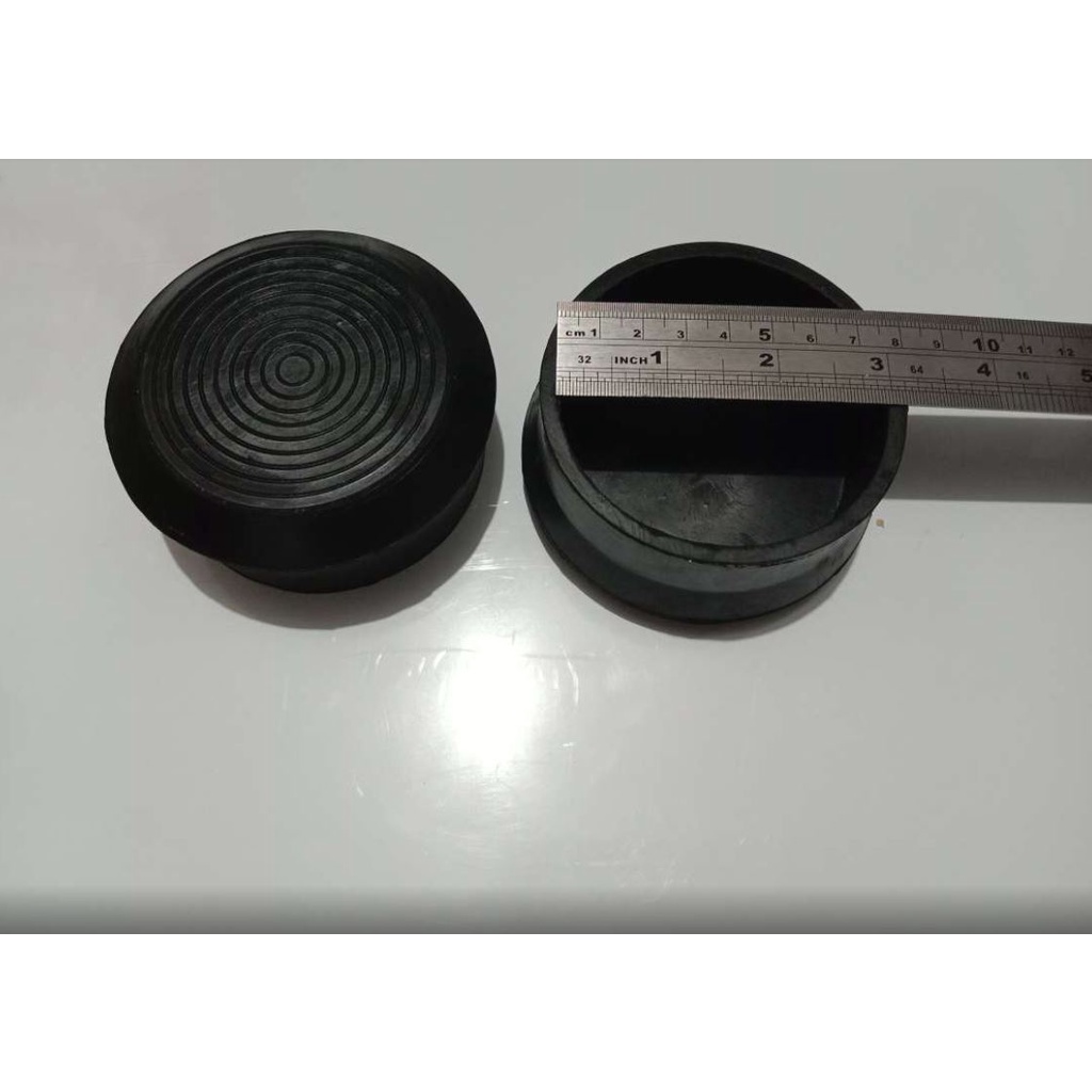 ROUND Outer 3 inches Inner Diameter RUBBER Footings-SOLD PER PIECE ...