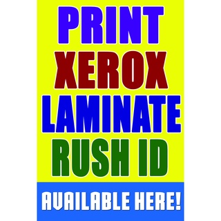 Xerox,Print,Rush ID,Laminate (TARPAULIN PRINTING) Available COD 2X3 ...