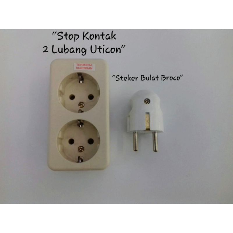 2 Hole Socket, Round Plug, Electrical Equipment Tools | Shopee Philippines