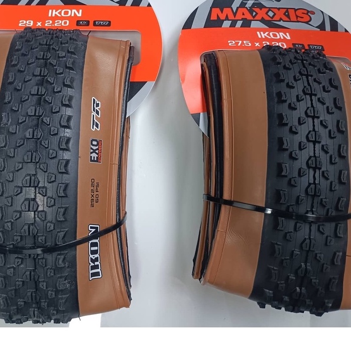 TIRE MAXXIS IKON/Rekon 29 X TAN WALL FOLDING TUBELESS  ready* (price is per piece)