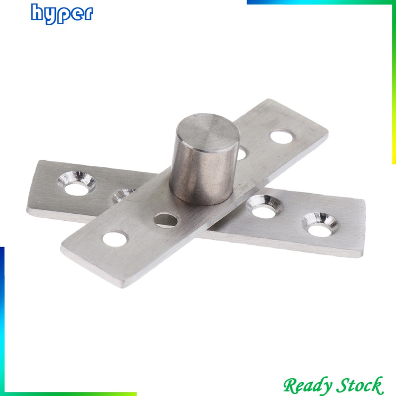 1 Set Door Hinge 360 Degree Rotating Pivot Hinges Up Down Furniture
