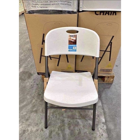 Buy 1 Take 1 Lifetime Folding Chair White