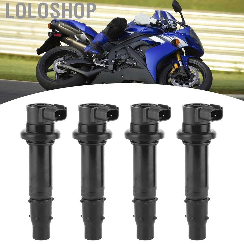 [READY] 4Pcs Ignition Coils F6T558 Repalcement Fit for Yamaha
