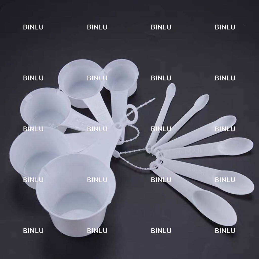 Coco 11pcs set white measuring spoon/measuring cup/spoons,scales ...