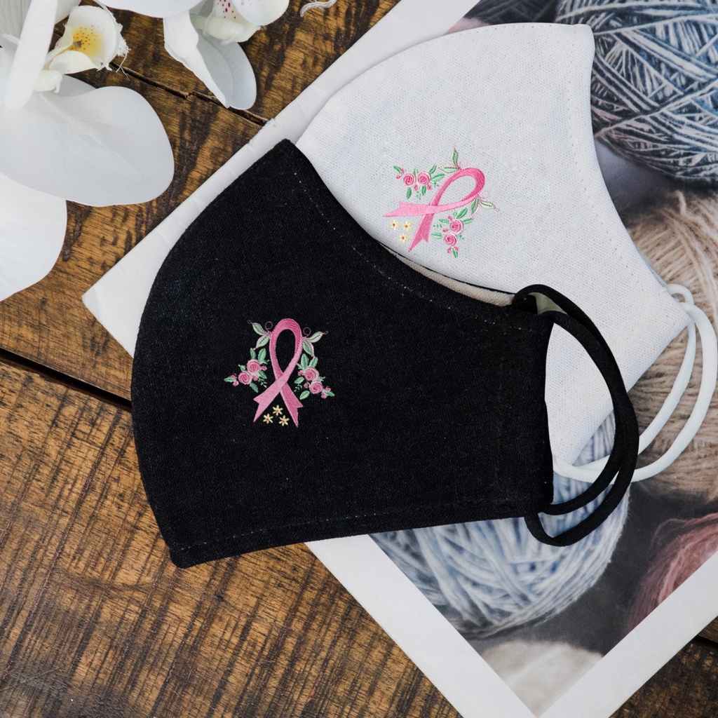 Hand EMBROIDERED MASKS (SELECT ADJUSTABLE BUTTONS, PLEASE MESSAGE SHOP ...
