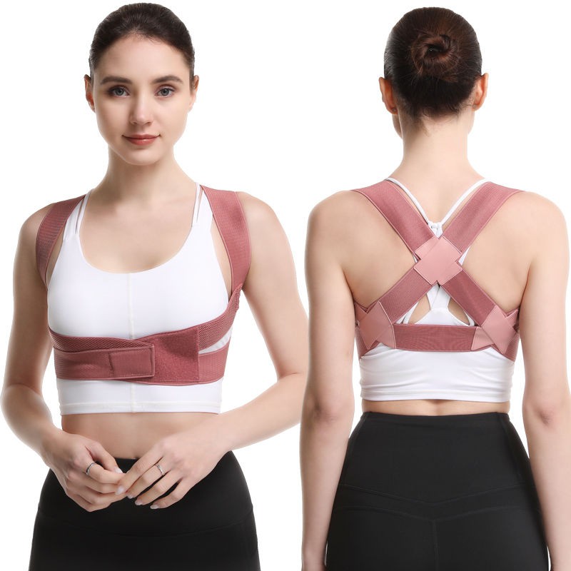 women Posture Corrector Adjustable Back Brace Support Belt Posture Corrector Back Shoulder Shopee Philippines