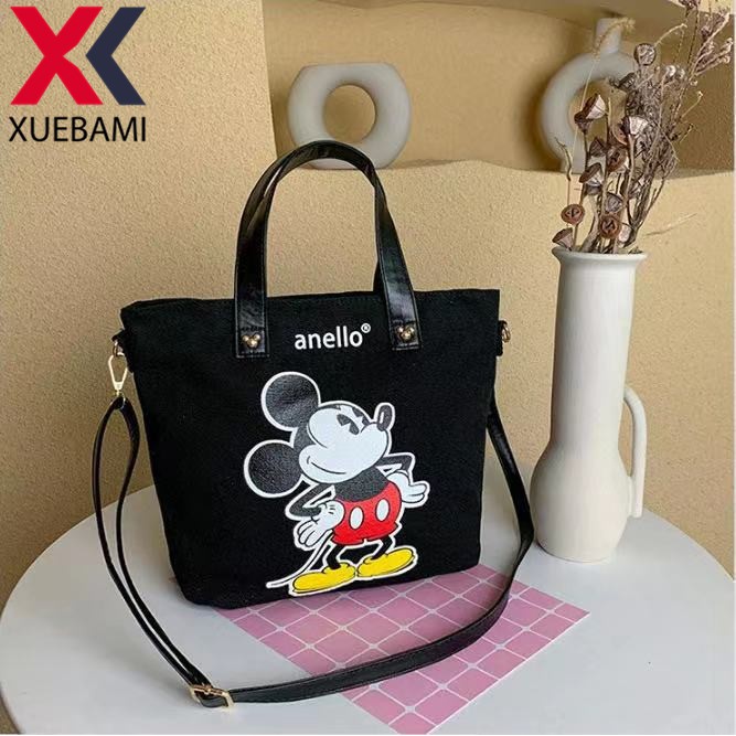 WLJ Anello bag Mickey Mouse Korean fashion Shoulder Sling Bags