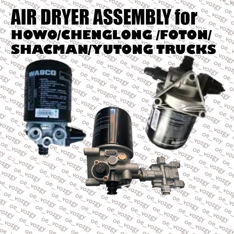 AIR DRYER ASSEMBLY for HOWO/CHENGLONG /FOTON/ SHACMAN/YUTONG TRUCKS