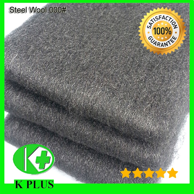 20g Steel Wire Wool Steel Wool Cleaning Painting Bulu keluli 000 细钢丝000