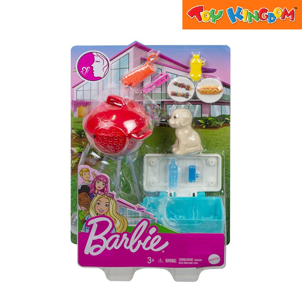 Barbie store bbq playset