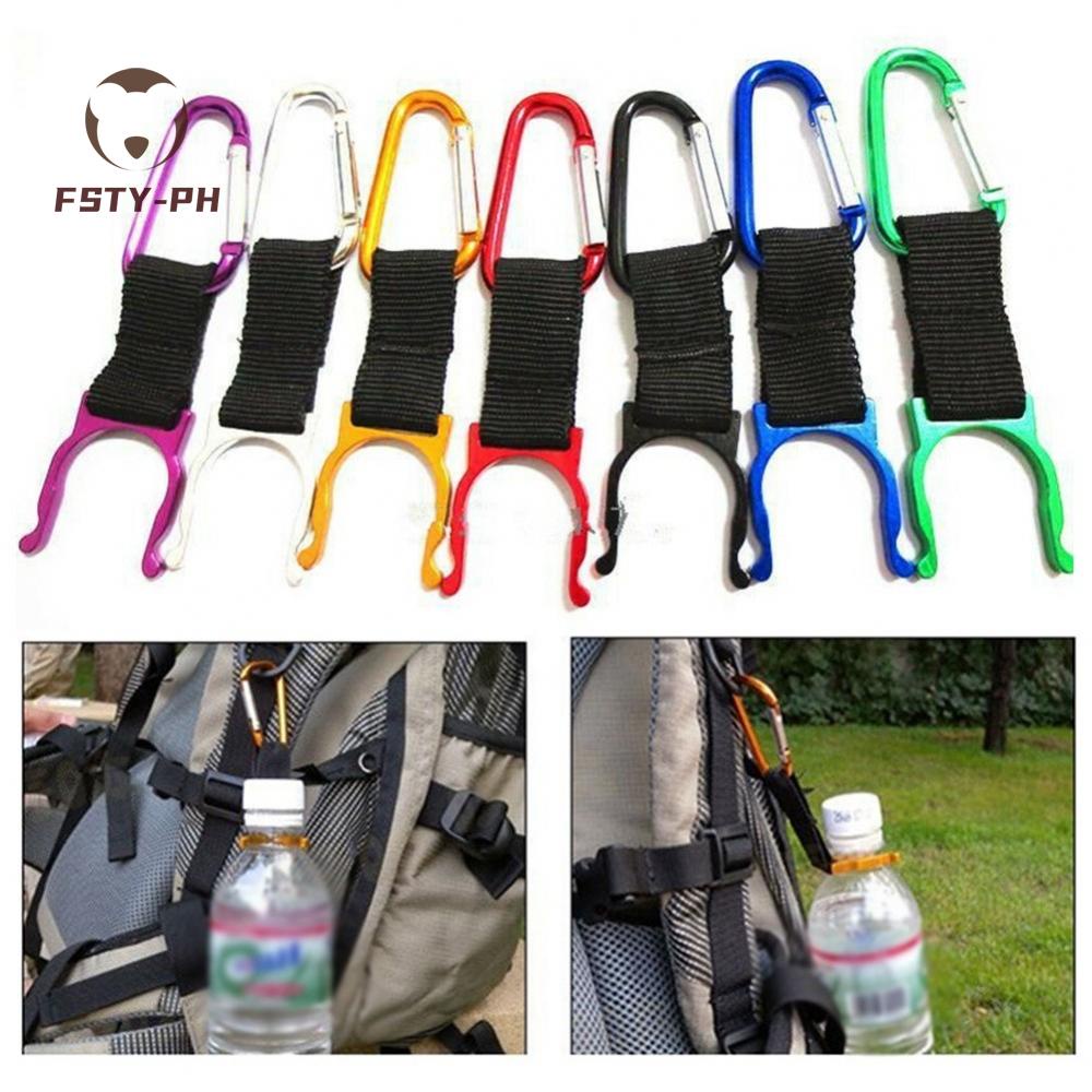 Carabiner Water Bottle Holder Adventures Camping Kettles Mountain