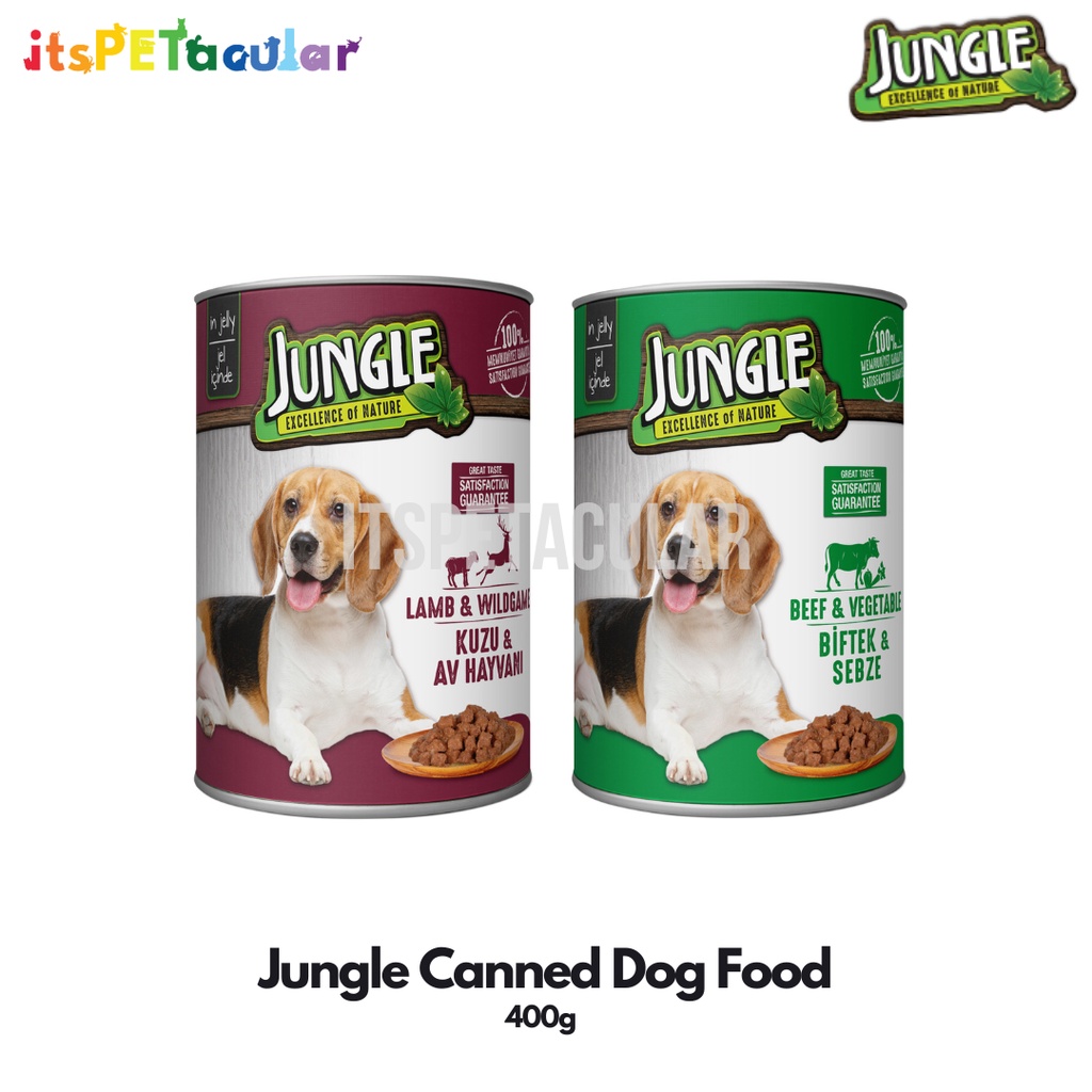 Jungle Canned Wet Dog Food 400g Shopee Philippines