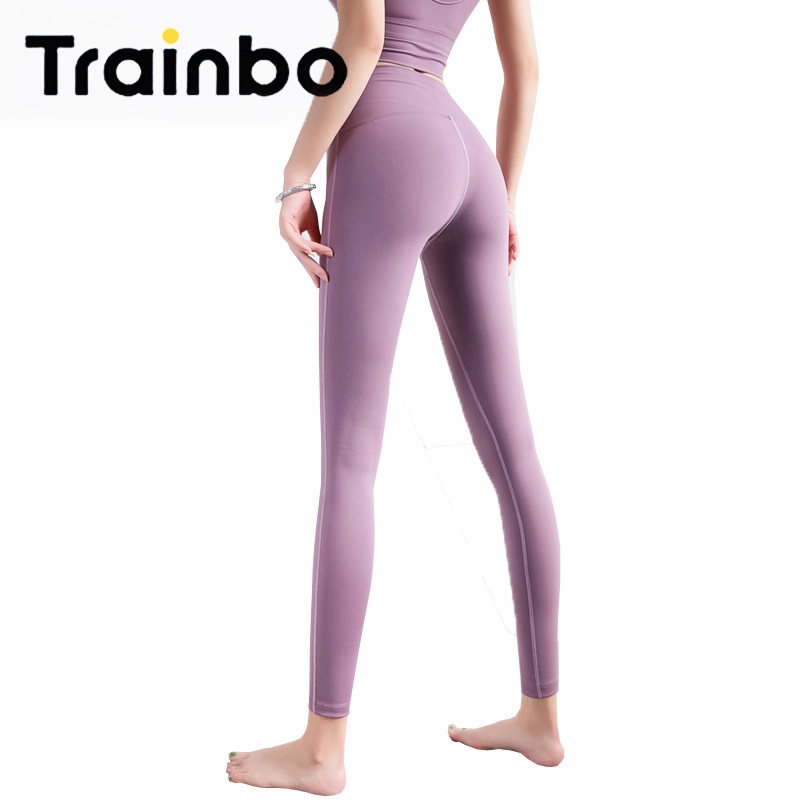 Trainbo Yoga Pants Sports Leggings Gym Exercise Outfit Active Wear Women  Sports Wear For Outdoor Running Fitness