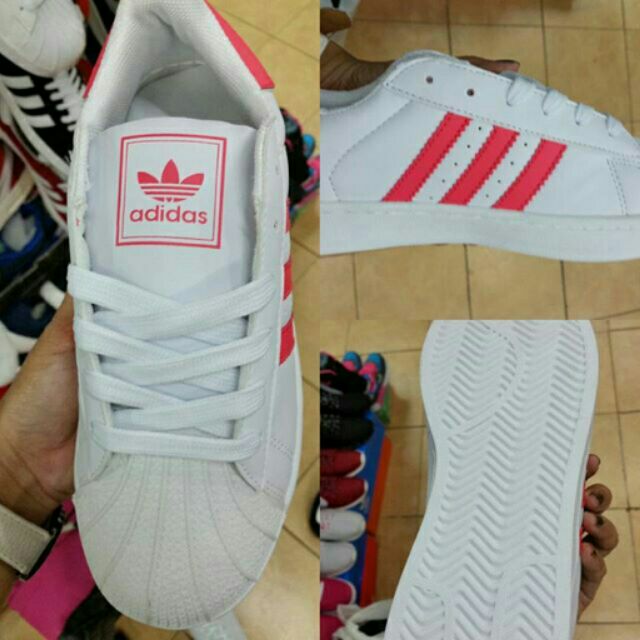 Adidas superstar pink clearance fake