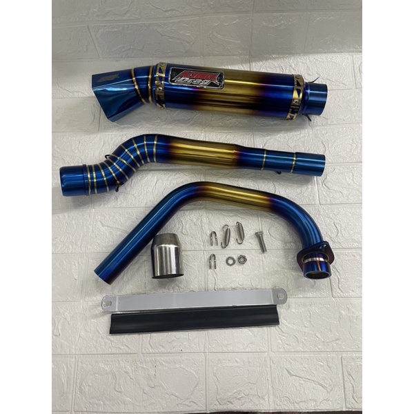 king drag exhaust muffler pipe raider 150 fi 51mm Shopee Philippines