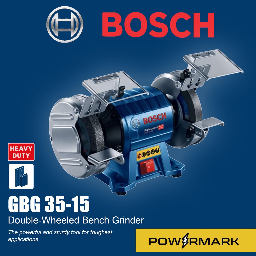 Bosch Gbg Bench Grinder Double Wheeled Corded Powermark Bhd Shopee Philippines