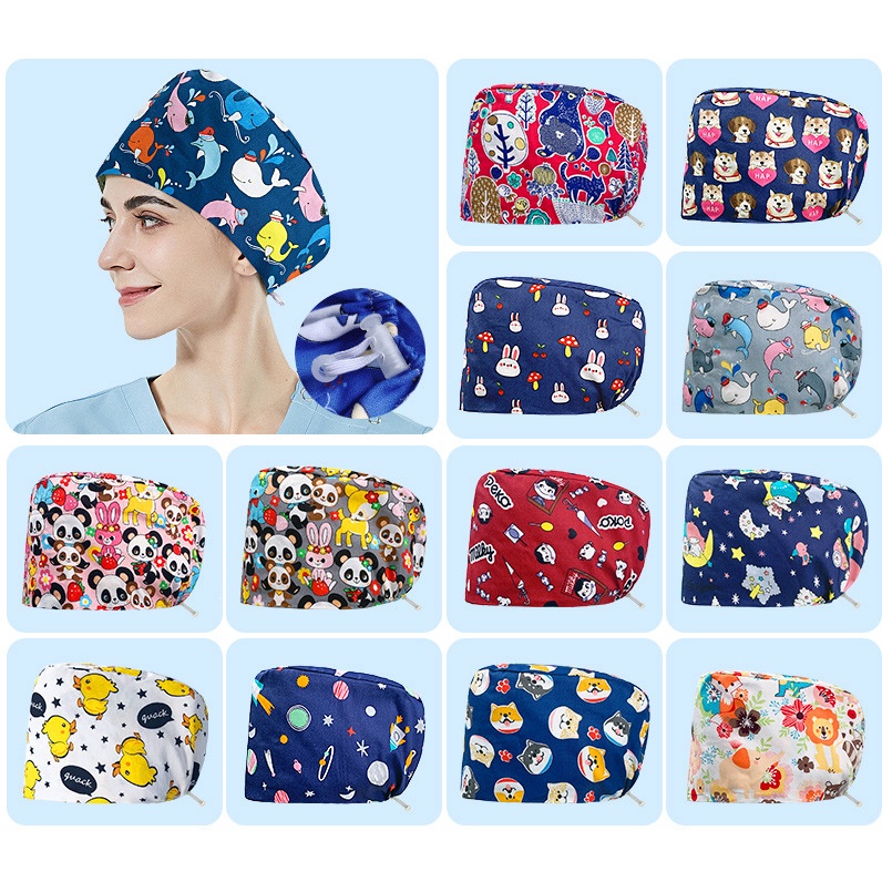 RCOG OBGYN Surgical Cap Tie-Back - View #6