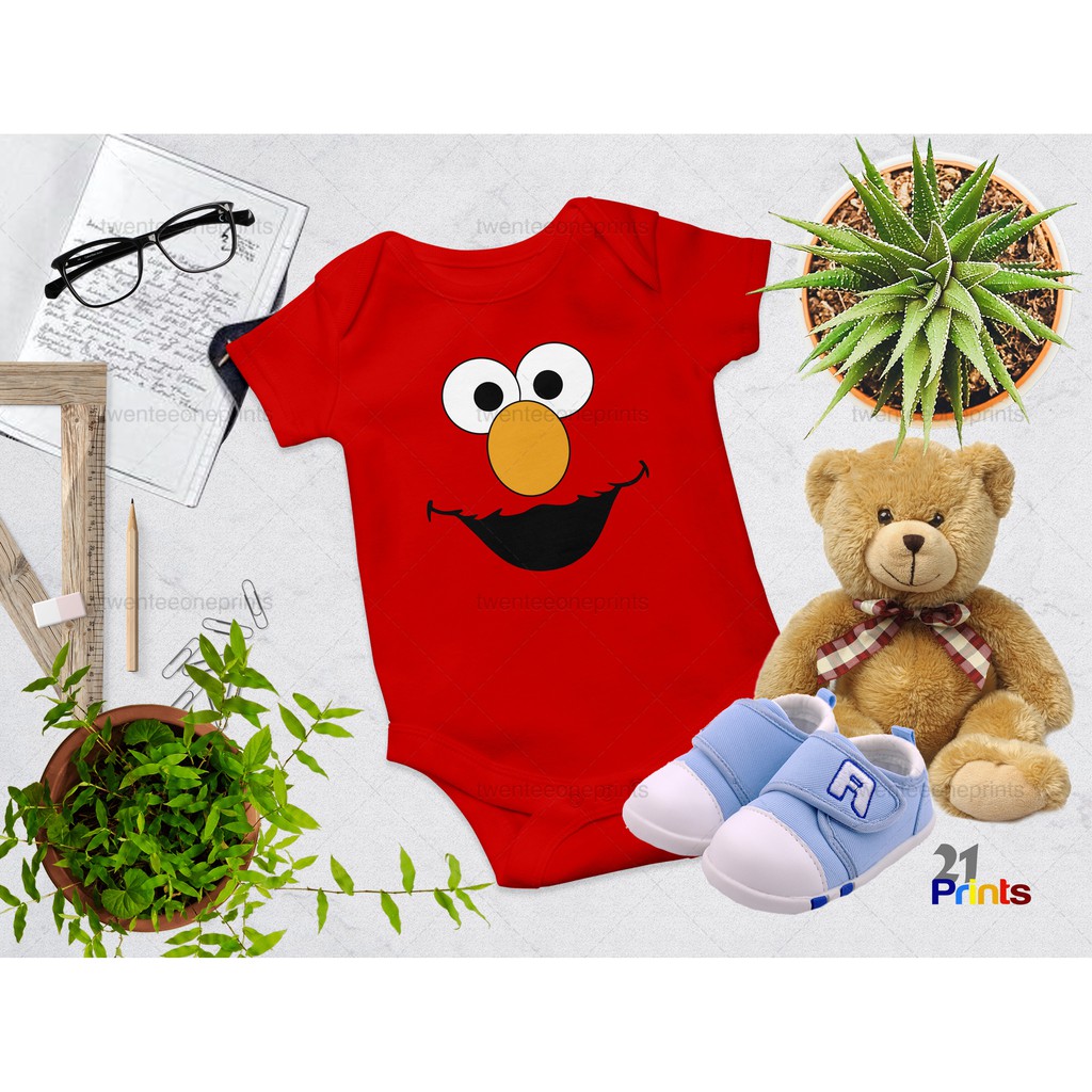 Elmo onesie baby best sale